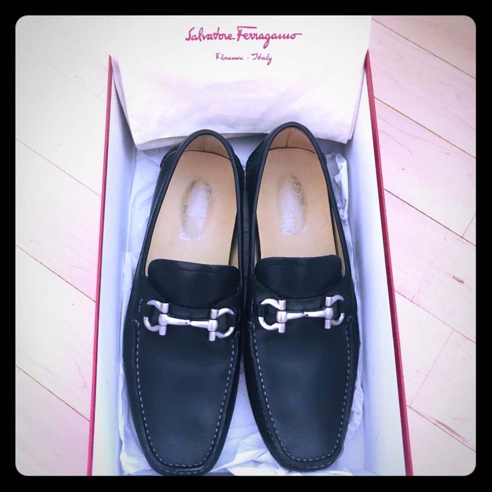 Salvatore Ferragamo Leather Driver shoe
